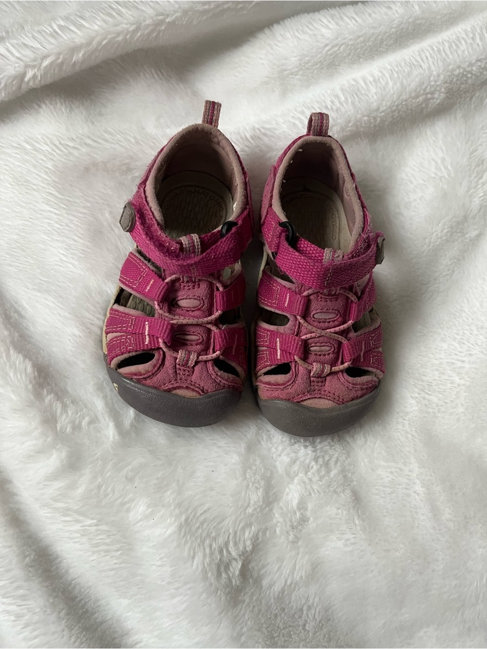 Pink Keen's Sandals